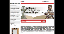 Desktop Screenshot of bronze-depot.com