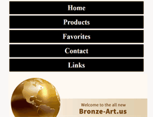Tablet Screenshot of bronze-depot.com
